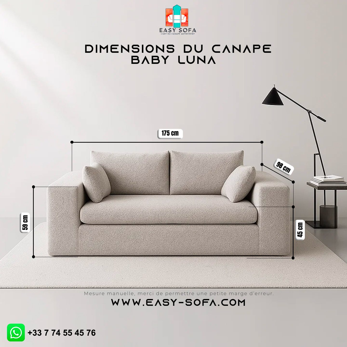 DIMENSION BABY LUNA
